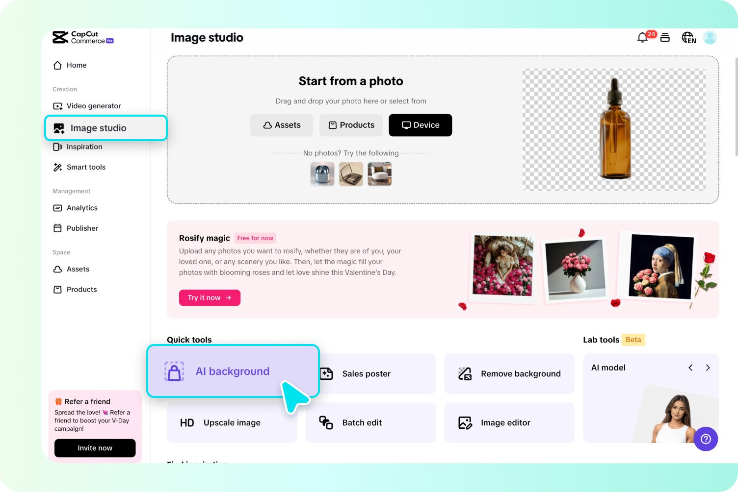 อัปโหลดรูปภาพของคุณ
